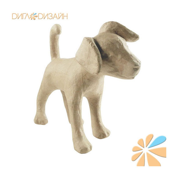 Decopatch  LA008, собака (41*14*35)см, фигурка из папье-маше