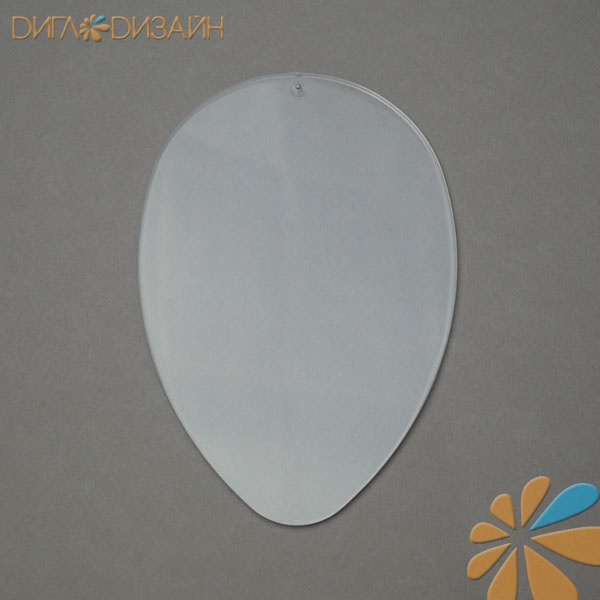 Фигурка из пластика, арт. DIS122-00, перегородка для яйца, 12 см