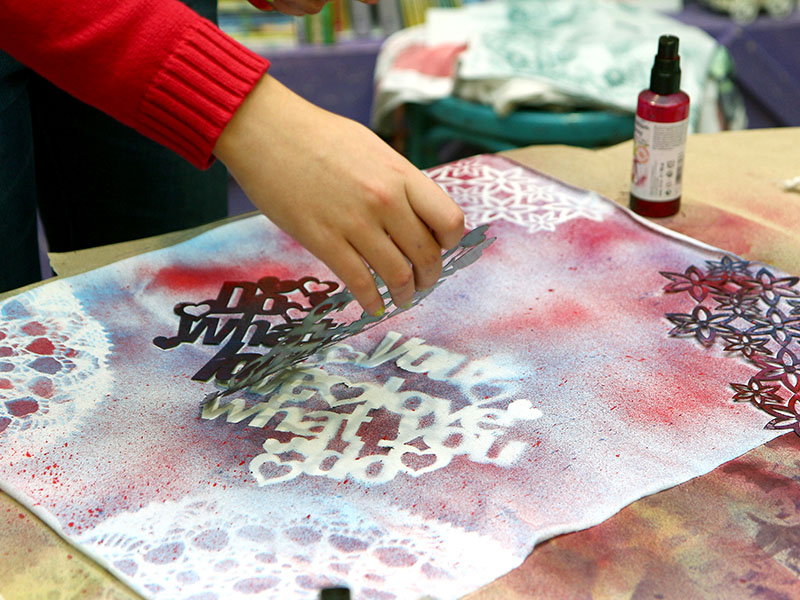 Декорирование сумок красками Fashion Spray: Фото 15