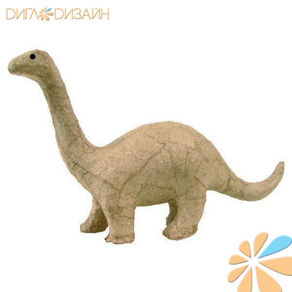 Decopatch AP101, бронтозаврик (5*10*17), фигурка из папье-маше