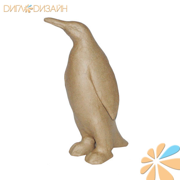Decopatch MA005, пингвин (19*12*30)см, фигурка из папье-маше