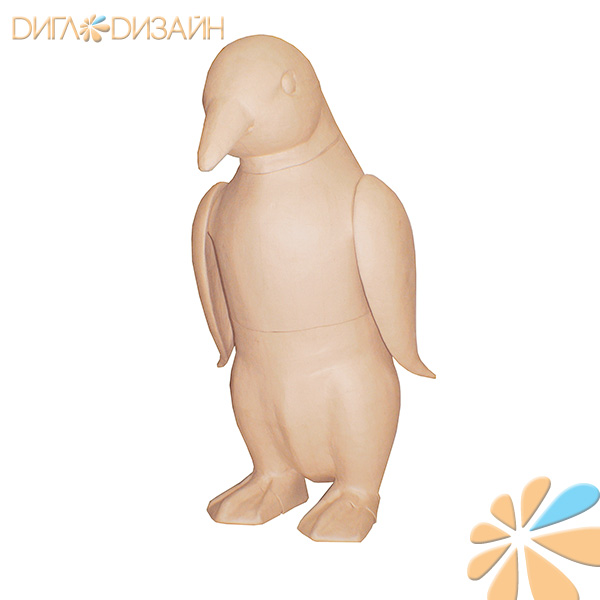 Decopatch XLA14, пингвин (110*66*126)см, фигурка из папье-маше
