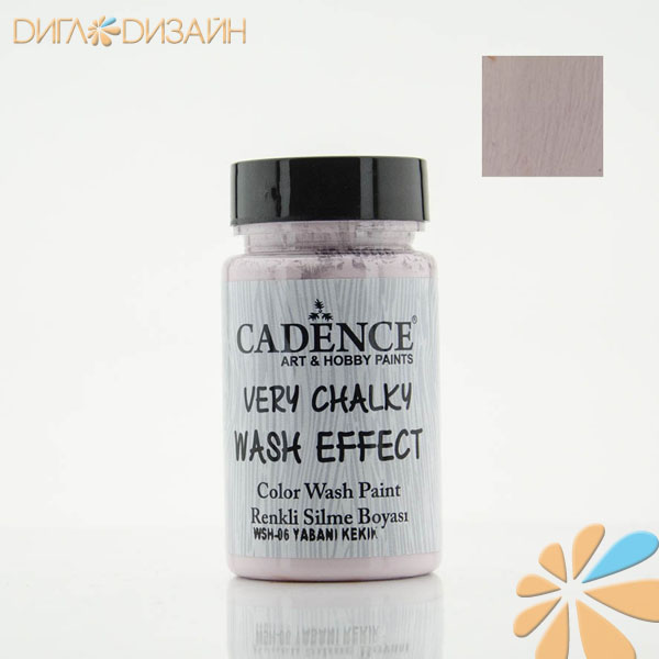 Very Chalky Wash Effect меловая краска полупрозрачная матовая шелковистая финишная, 90 мл, цвет 06 тимьян