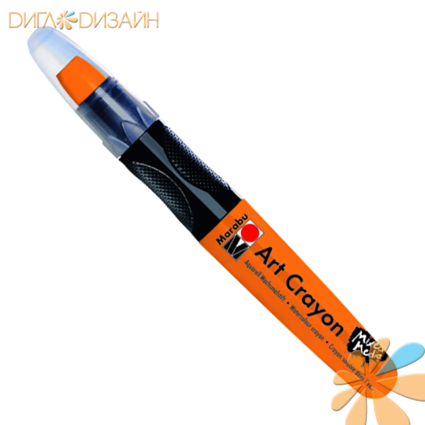 Акварельный восковой мелок Marabu-Art Crayon, цвет 013 оранжевый