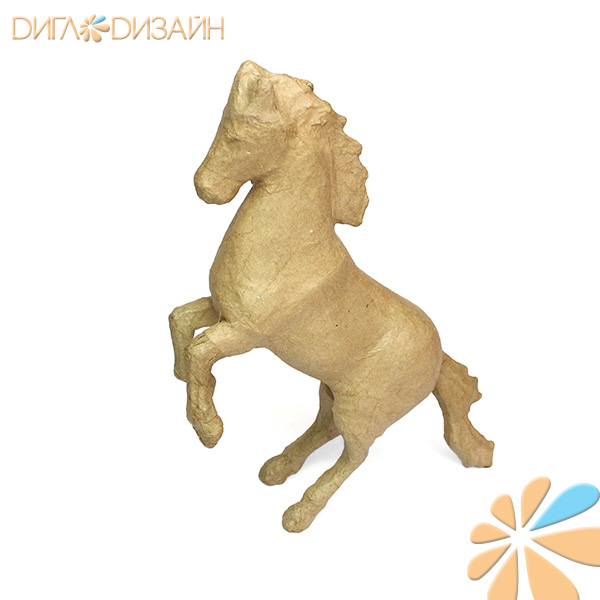 Decopatch SA107, лошадь (6*19*16,5)см, фигурка из папье-маше