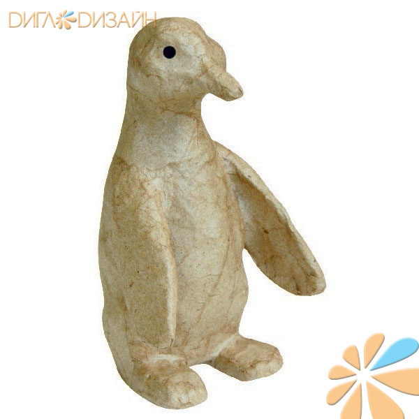 Decopatch AP117, пингвин (6.5*6.8*11.5)см, фигурка из папье-маше