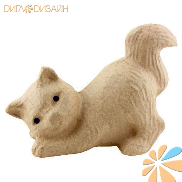 Decopatch SA115, котенок (10,5*20*15)см, фигурка из папье-маше