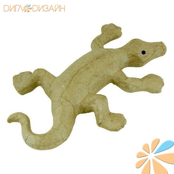 Decopatch AP116, ящерица (17,5*11,5*2,8)см, фигурка из папье-маше
